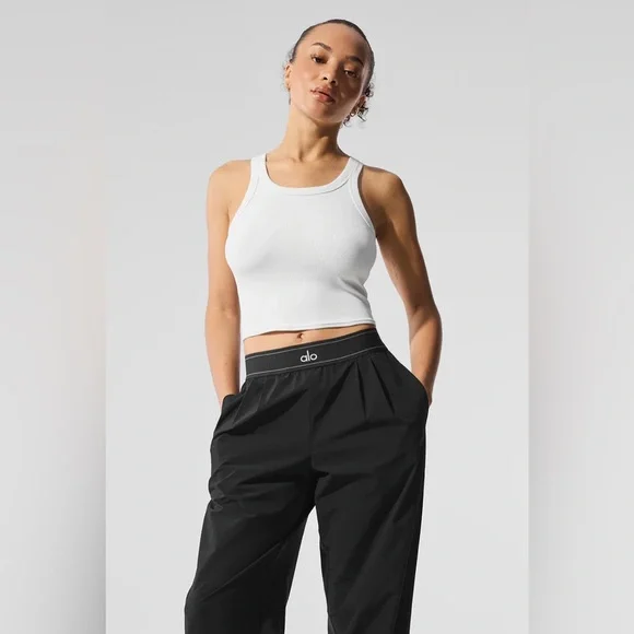 ALO Goddess Ribbed Go-To Tank - Picture 1 of 10